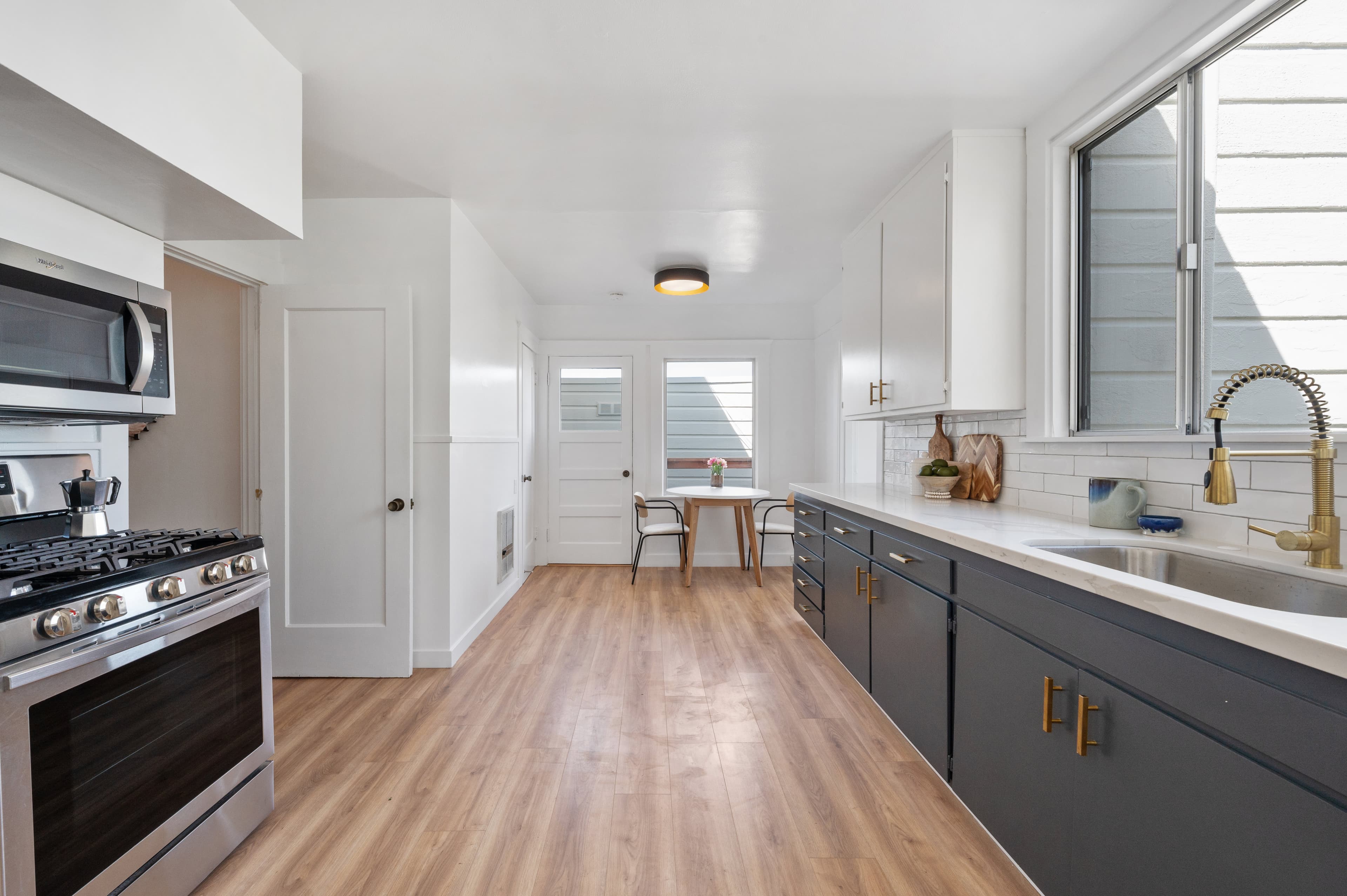 Renovated kitchen of 567 Kansas in Potrero Hill