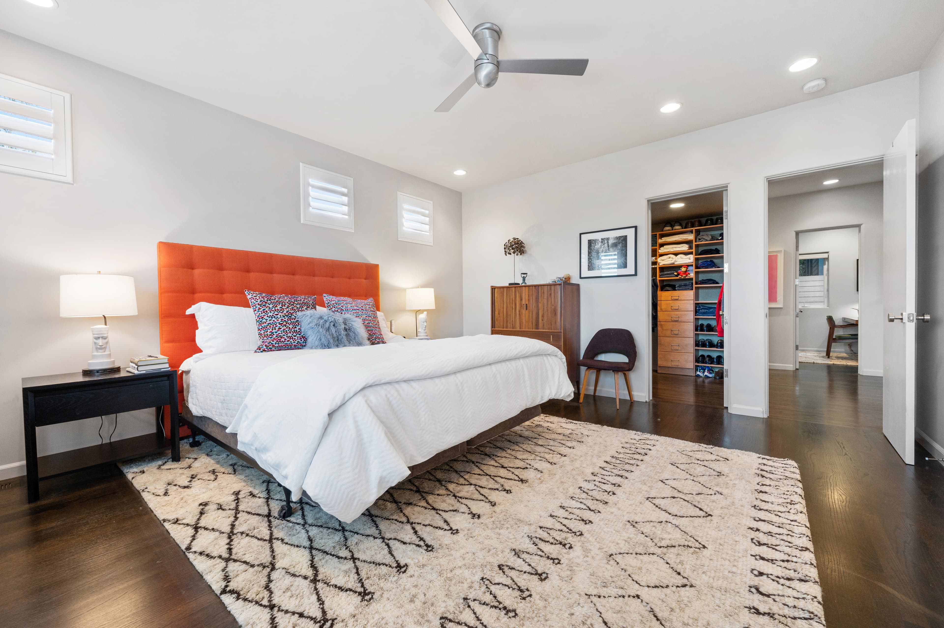 Primary bedroom of 1817 19th in Potrero Hill