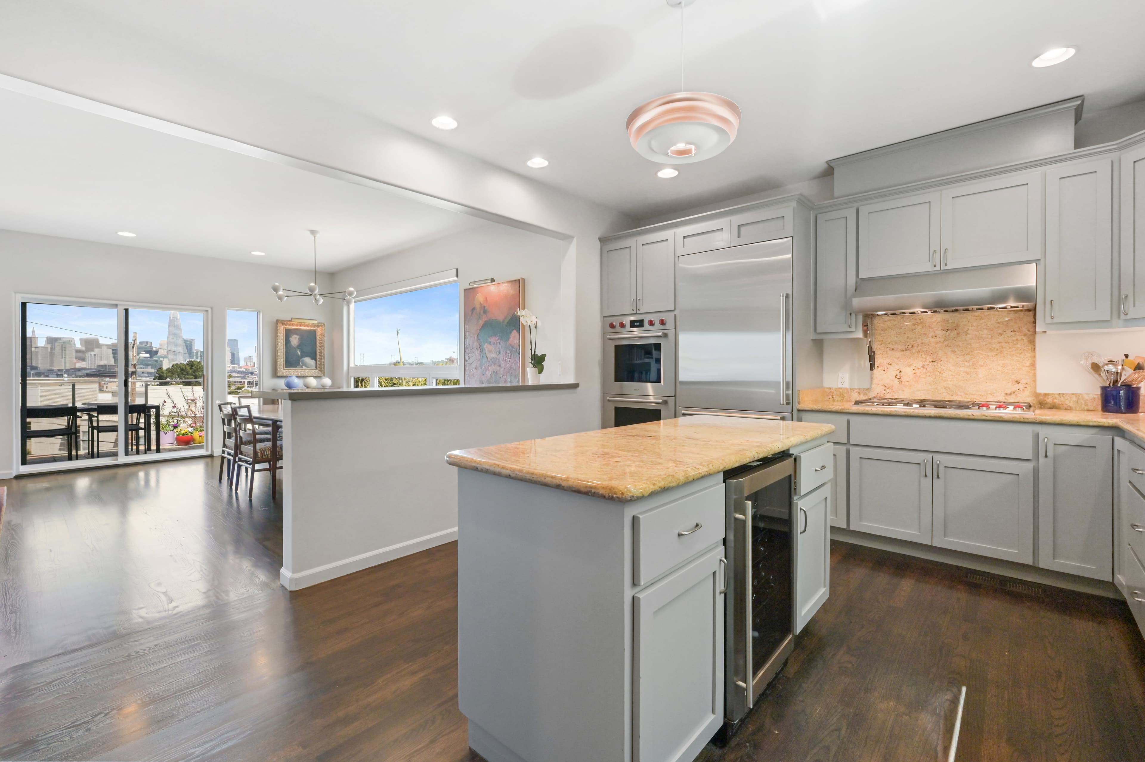 Kitchen of 1817 19th in Potrero Hill