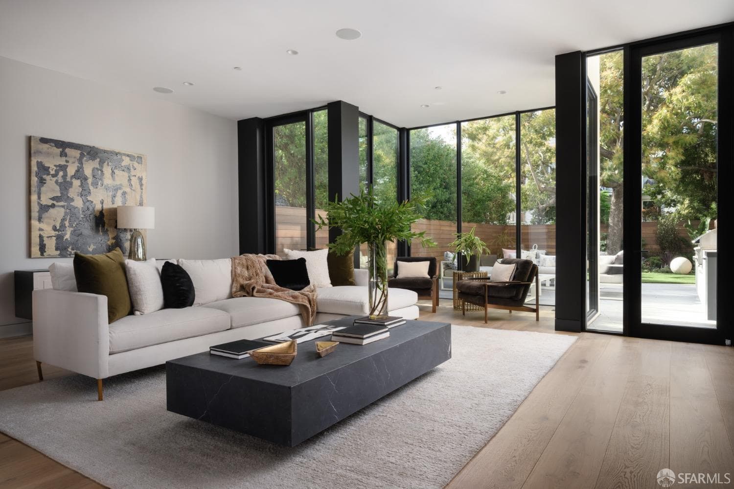 Duboce Triangle new construction backyard