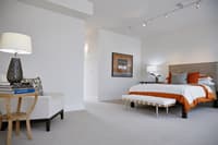 Tall ceilings, capacious design, and classy layouts make bedrooms in the Blanc equally open and comfortable, providing the perfect space for rest and recuperation from a long day's work. 