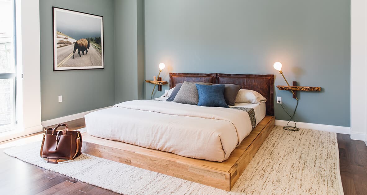 Fulton 555 offers residences in the form of 1-bedroom, 2-bedroom, 3-bedroom, or townhome size. 