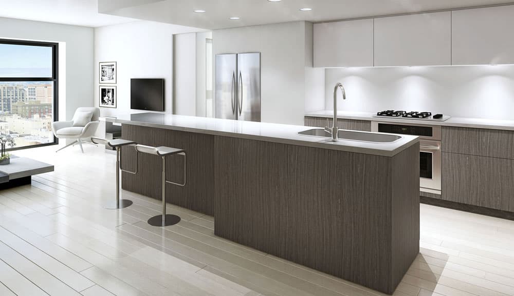 With large windows and open layouts, the homes in the Blanc are sleek, modern, and spacious.
