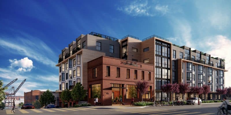 Located in the iconic Dogpatch, 815 Tennessee holds 69 residences and boasts a rooftop terrace with views of both the City and the Bay.
