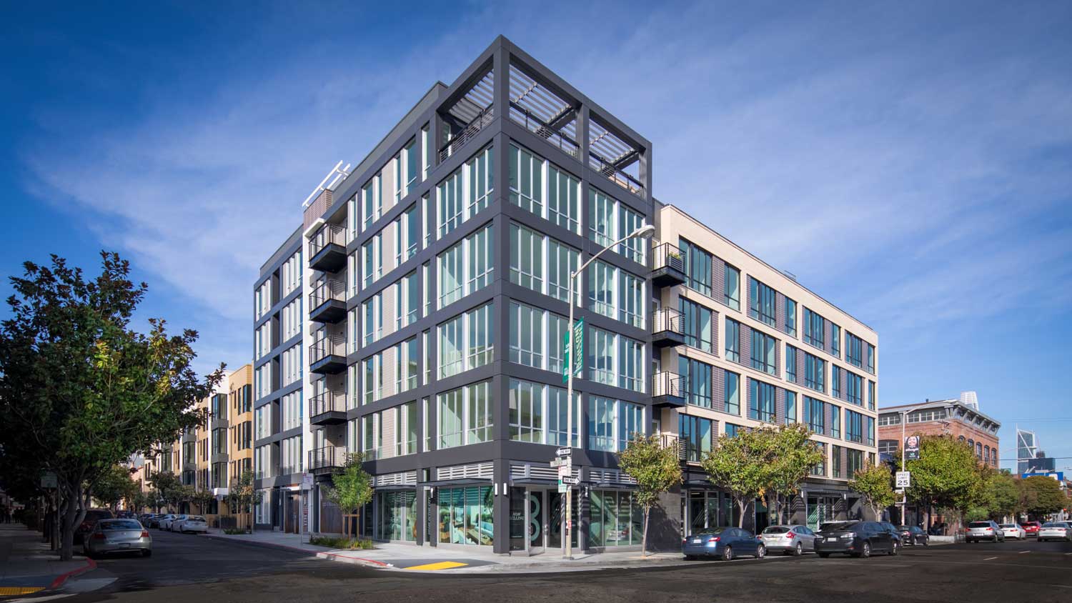 The 99 Rausch has 112 residences in 6 floors, and offers homes that range from studio to two-bedroom, as well as bi-level condos.